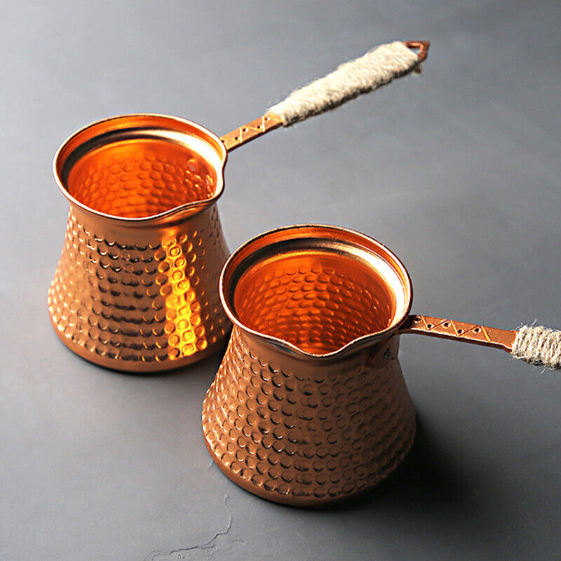 앤티크 구리 터키 구리 커피 포트, 탑 밀크 워머, 차 - Moka Pot Stove 리뷰 및 가격