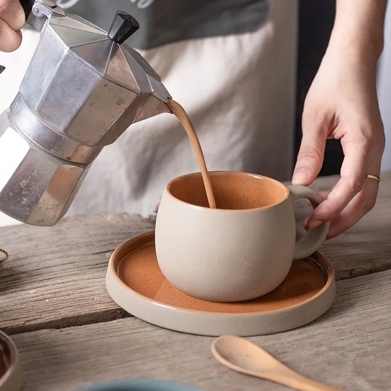 세라믹 커피컵 세트 일본식 고급 애프터눈 플라워 티컵  - Coffee Tea And Sugar Set 리뷰 및 가격