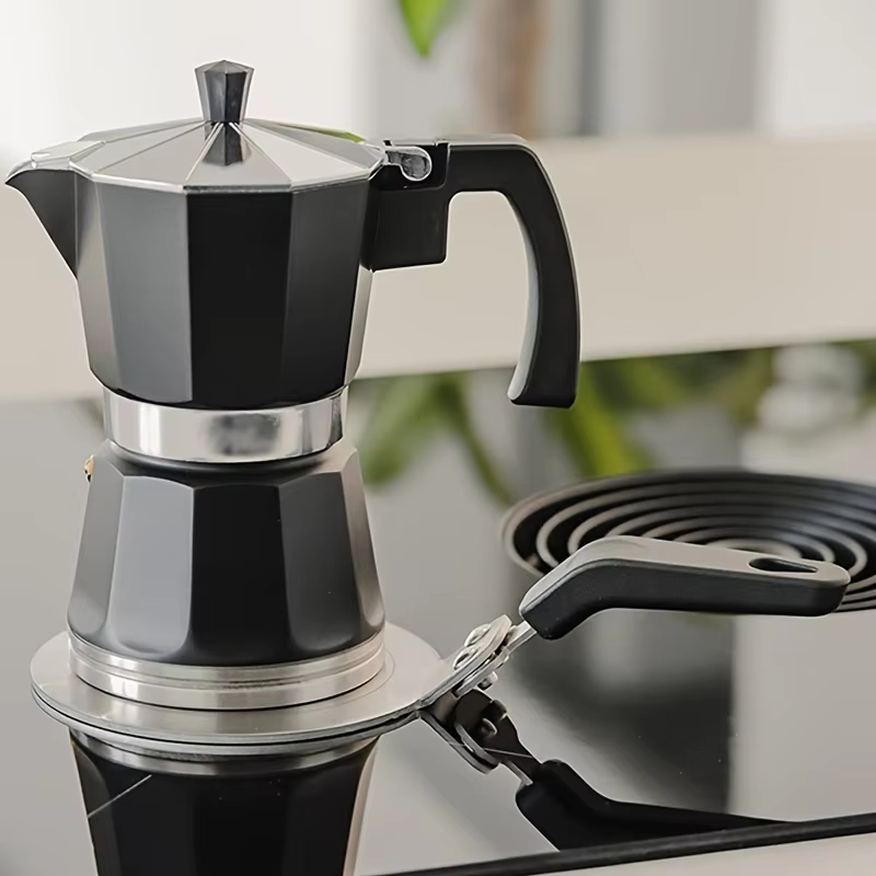 1개, 13cm(5.12인치) 크기의 스테인리스 스틸  - Moka Pot Stove 리뷰 및 가격