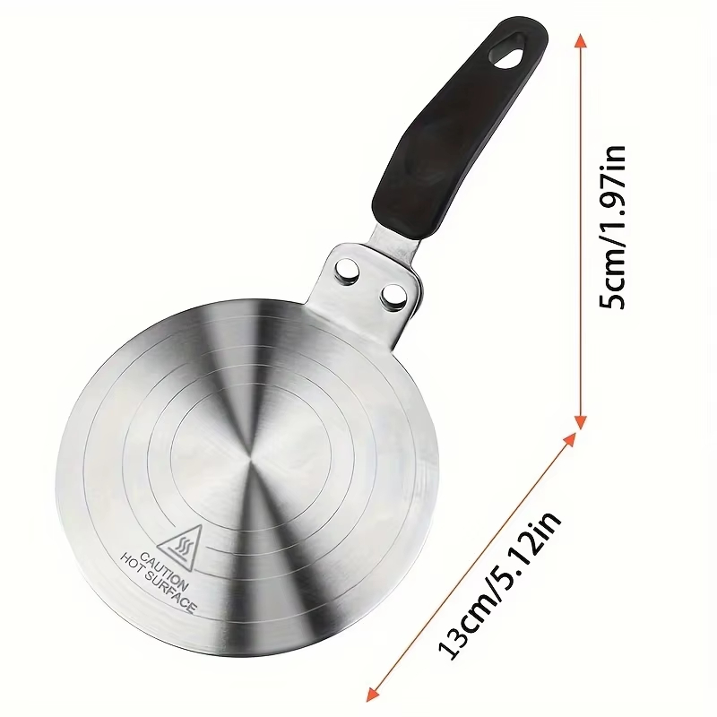 1개, 13cm(5.12인치) 크기의 스테인리스 스틸  - Moka Pot Stove 리뷰 및 가격